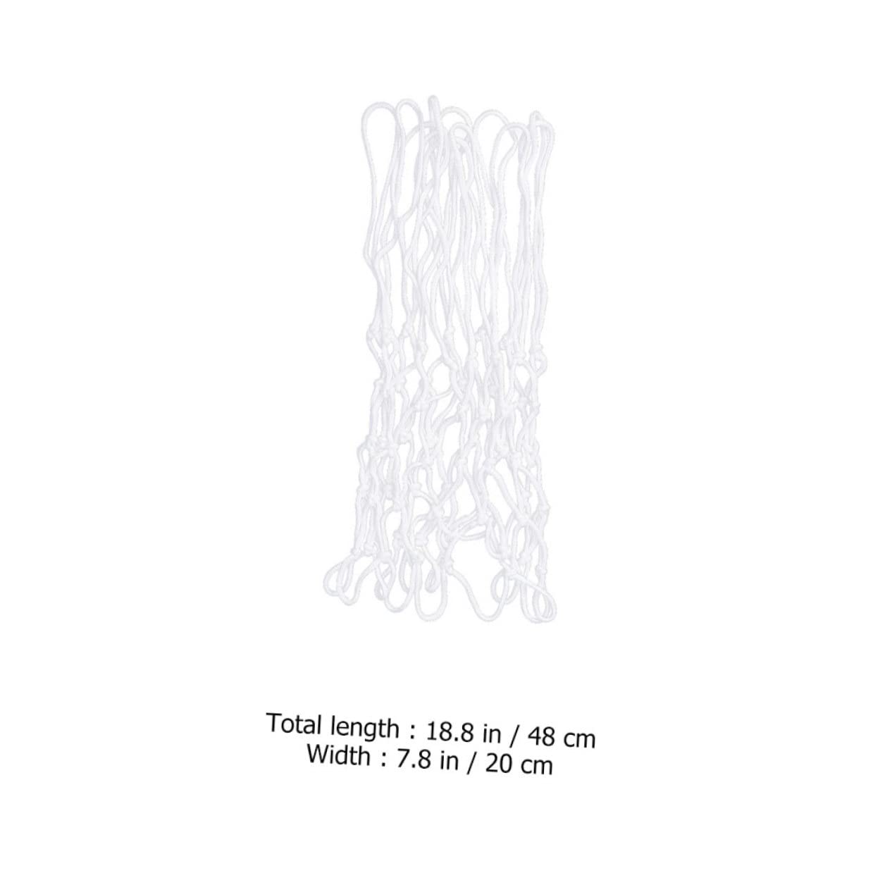 BRIGHTFUFU Basketball Nets Outdoor Heavy Duty Basketball Net for Full/Youth Balls Training Recreation