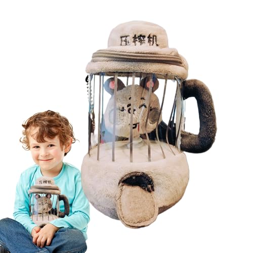 Ratones de animales rellenos, ratones pequeños pelos de lujo | Juguete de peluche de dibujos animados | Decoración de la guardería, altavoces de canasta de Pascua, accesorios de juego de roles de coci