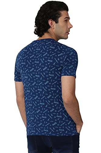 Image of Van Heusen Men's Cotton Slim Fit T-Shirt