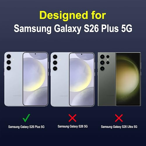 Image of Zapcase Back Case Cover for Samsung Galaxy S26 Plus 5G | Compatible for Samsung Galaxy S26 Plus 5G Back Cover | Liquid Silicon Magic Case with Camera Protection | Sapphire