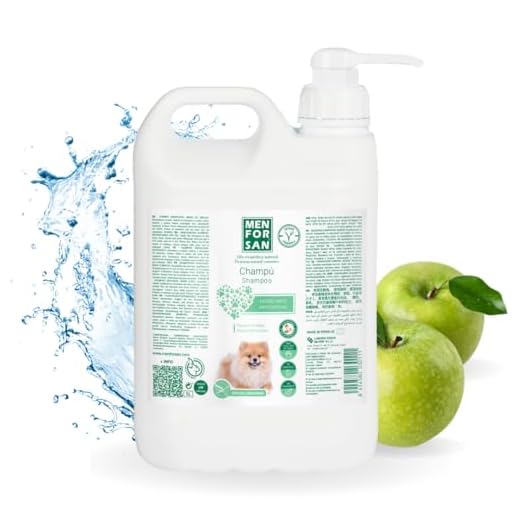 MENFORSAN Champú perros hidratante 5L, Hidrata, protege y refresca