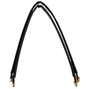 Kabel Adapter Venster Feed Door 2 x 50cm Zwart SMA Vrouwelijk naar SMA Mannelijk voor Externe Antenne en 4G LTE 5G…