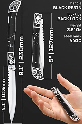 Grand Way Pocket Knife For Men - Folding Knofe - Edc Fold Knives - Sharp Blade Knifes - Best Pocket Knife For Urban Work Hobby Unboxing - Stocking Stuffers For Men - Gift For Men And Women 806 #TOP1