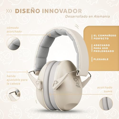 Miniatura 4 de Schallwerk Mini - Cascos Antirruido Para Bebés, Protección Auditiva Para Niños Y Bebés, Con Certificado Ce, Para La Vida Diaria Y Eventos