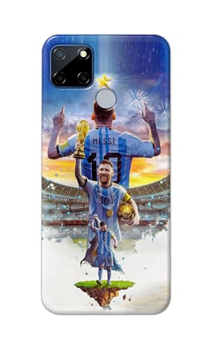 Image of Printed Hard Back Cover for Realme C12 Back Cover (Famous Football Player -J2) -190724(EA)