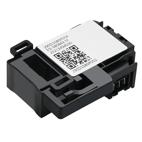 HPUY WH01X27954 Washer Lid Lock Switch Replace 290D1580P004 290D1580P002 WH01X24114 WH01X26114 Compatible for GE Washer Lid Lock SwitchFixes Start Issues Cycle Stops Spin Drain Error Codes