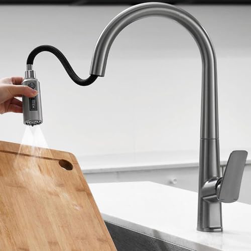 Mitigeur gris LWX en laiton pour simplifier la préparation des repas en famille