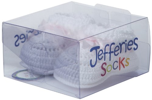 Jefferies Socks Baby-Girls Infant Hand Crochet Bootie2