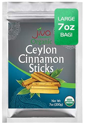 Jiva Organics Ceylon Cinnamon Sticks