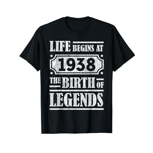 84 años de vida comienza 1938 Nacimiento de leyendas 84 cumpleaños Camiseta