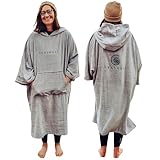 SEASHELL Bata cambiadora de toalla para adultos,