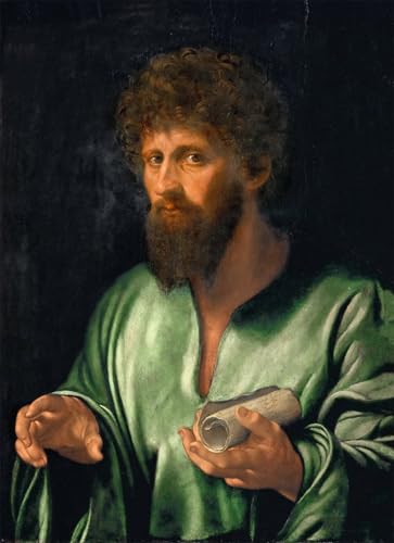 Affiche Renaissance un philosophe de l'Antiquité Savoldo pour bureau