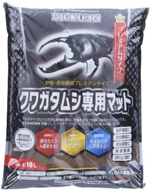 （まとめ） クワガタムシ専用マット 10L （ペット用品） 【&times;3セット】 top1-ds-2401347 [独自簡易包装]