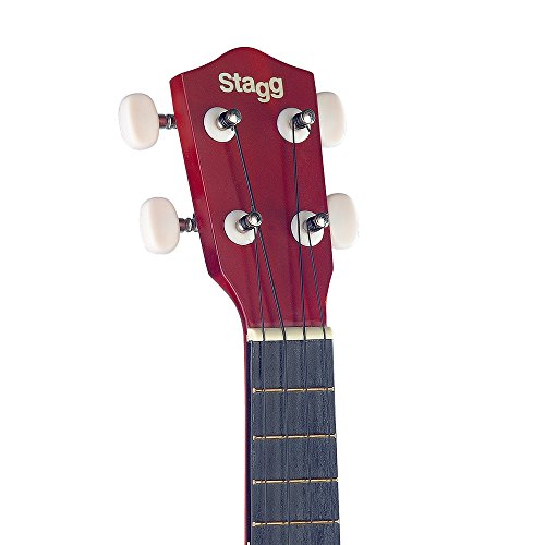 Stagg US10TATTOO Ukulélé soprano traditionnel – Motif tatouage – Finition naturelle - Les Beatles, Paul McCartney, John Lennon, RIngo Starr, George Harrison Stagg US10TATTOO Ukulélé soprano traditionnel - Motif tatouage - Finition naturelle – Image 4