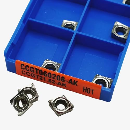 Herramienta de Torno CCGT060202 Carburo para Torneado miniatura 3