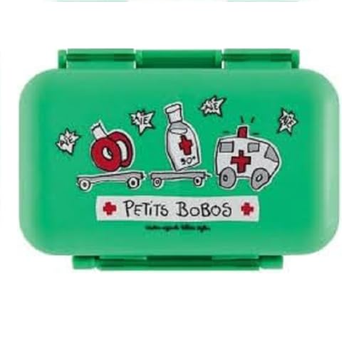 Dlp, boite Emala a premier secours Bobos, vert