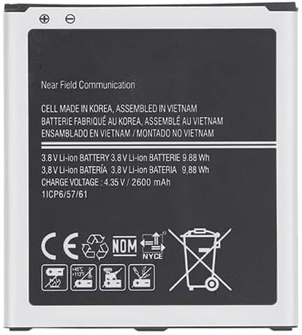 Batería Compatible con Samsung EB-BG530BBE 2600 mAh para Samsung Galaxy Grand Prime