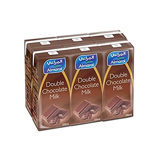 Almarai Uht Double Chocolate Milk - Buy 5 Get 1 Free, 200 ml