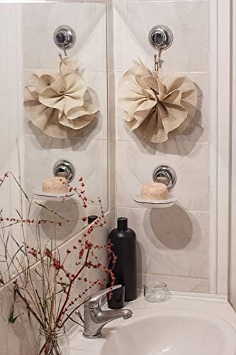 MaxHold No-Drilling/Suction Cup Single Robe Hook - Vaccum System - Stainless Steel Never Rust - for Bathroom & Kitchen