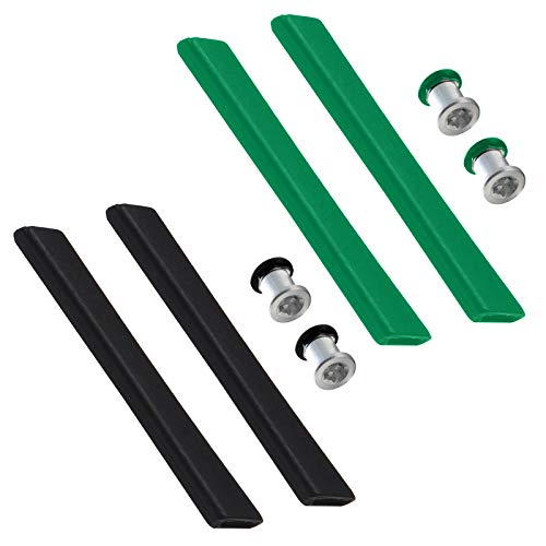 Image of BLAZERBUCK Replacement Earsocks & Bolt for Oakley Jawbone /Racing Jacket /Split Jacket Sunglasses - Black + Dark Green