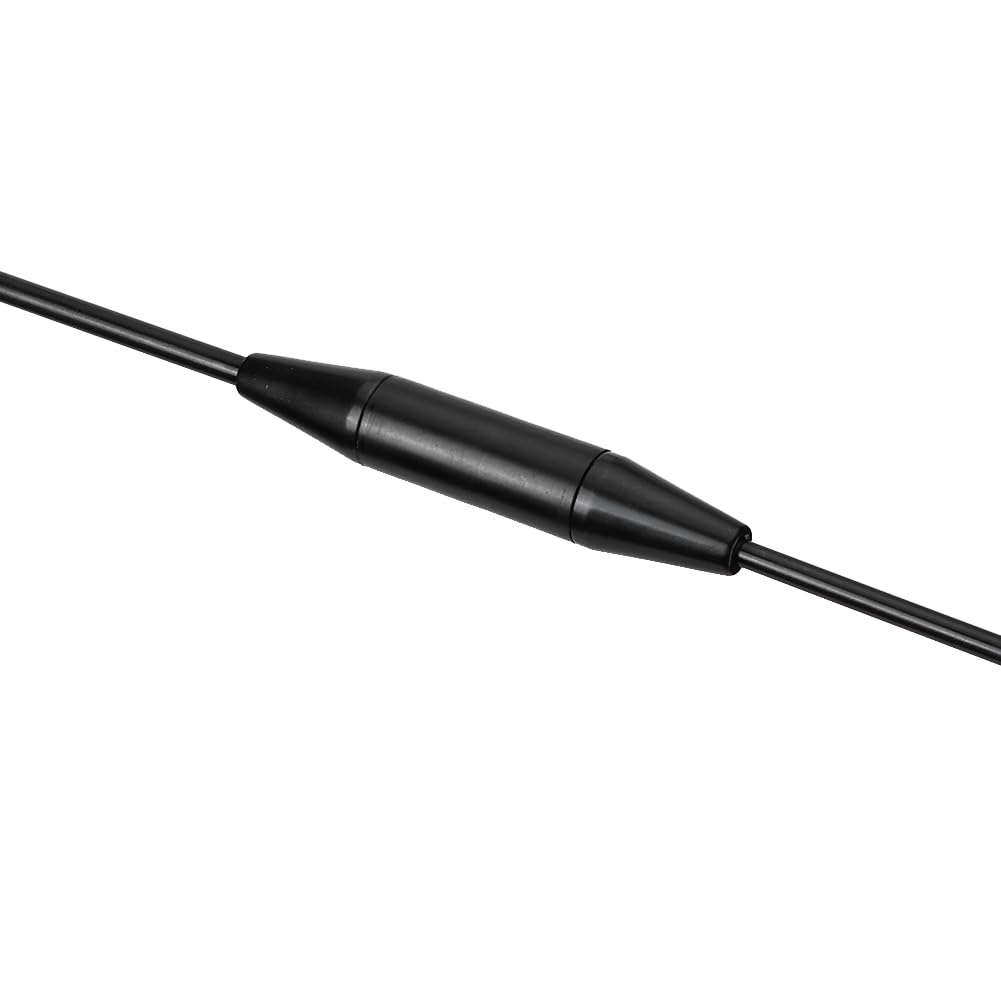 Antena Móvil de Doble Banda 144 430MHz para Autobús de Taxi de Coche con Conector Macho UHF 136-174MHz 400-470MHz 200W 50ohm 15,1 Pulgadas Negro