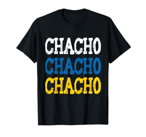 Chacho Diseño Divertido Para Canarios De Las Islas Canarias Camiseta