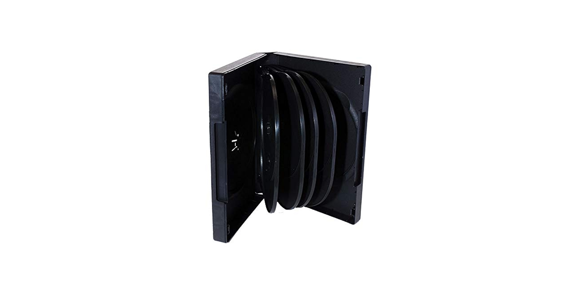 Amazon.com: Maxtek Black 10 Disc Capacity DVD Cases with 4