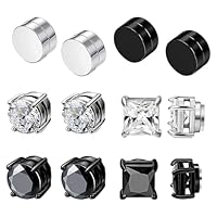6 Pair Magnet Ohrringe Herren Magnet Ohrringe Magnetische Magnetic Earrings For Men