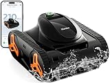 iGarden Robotic Pool Cleaner KN Series, 210-Min Runtime, Smart 3D Navigation, Full-Inverter Energy-Saving Tech, Cleans Floor, Wall & Waterline, for Above-Ground & Inground Pools