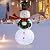 Taman 6ft Christmas Lighted Snowman Decorations Lighted Up Outdoor Lighted Holiday Displays Gift for Christmas Garden Party Yard Porch Decor