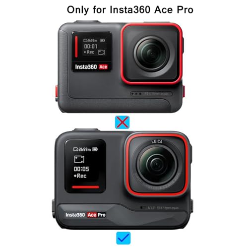 debous ACE PRO Screen Protector for Insta360 ACE PRO, Tempered Glass Anti-scratch Clera Hard Protective Film Shield Cover (9pcs)