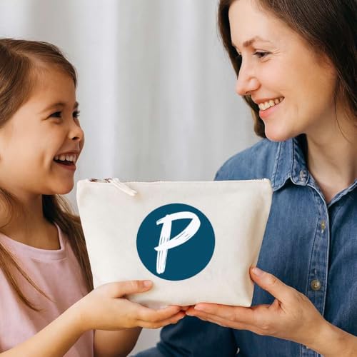 Kosmetiktasche Lotte Glück haben – Schminktäschchen Make-up Kulturtasche aus Baumwolle – Geschenk Muttertag Geburtstag Schwester Weihnachten Patentante
