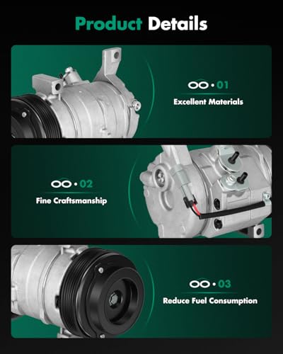Image of SCITOO AC Compressor fit for Cadillac for Escalade 6.2L 2010-2014