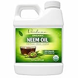 Verdana Cold Pressed Neem Oil 16 Fl. Oz - Unrefined, Filtered - Indoor/Outdoor Leaf-Shine Plant Spray, Pet Care, Skin Care, Hair Care