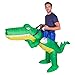 Bodysocks - Inflatable Crocodile Piggyback Blow Up Animal Safari Adult Fancy Dress Costume