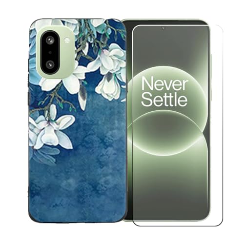�pGUYAHANYER�P�[�X �K�p���� OnePlus 15R 5G + �����K���X�X�N���[���ی�t�B���� �A���ȃ\�t�g�V���R���P�[�X�ی�TPU�J�o�[�̃P�[�X�J�o�[�p �K�p���� OnePlus 15R 5G (6.83") - LLM40