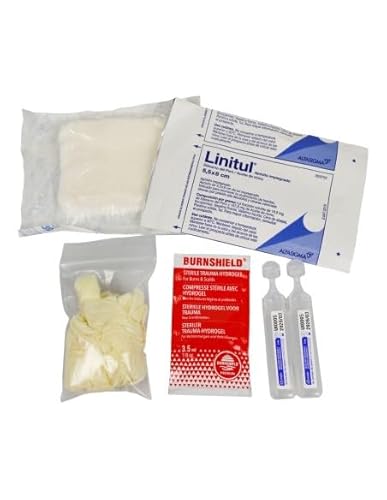 Kit de uso único para queimados