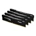 Produktbild HyperX Fury HX432C16FB4K4/64 Arbeitsspeiche 64GB 3200MHz DDR4 CL16 DIMM Kit (4x16GB) Schwarz