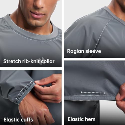 HOTSUIT Men Sauna Suit Sweat Suits Durable Gym Exercise Workout Jacket