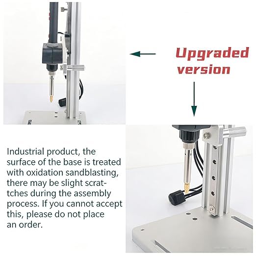 Pressa A Caldo Verticale Con Inserto In Ottone M2-m8, Ferro Da Stiro Da 90 W E Display Digitale Per Laltezza Di Inserimento, Ideale Per La Stampa Di Componenti 20.5cm