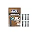 Oral-B Pro CrossAction Cabezales De Recambio ORIGINALES para Cepillo de Dientes Eléctrico Oral B Pro, Pack de 10 Recambios Con Indicador De Uso, Negro (Tamaño Buzón)