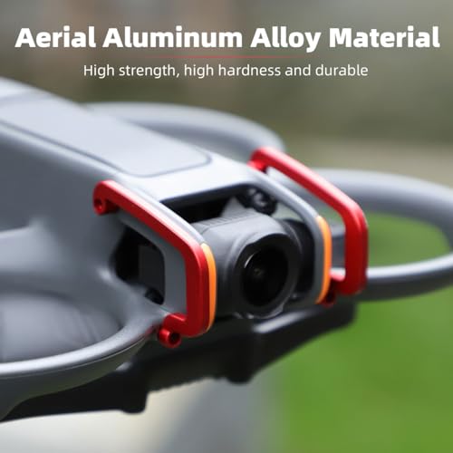 Image of Arzroic Gimbal Bumper /Guard for DJI Avata 2 Accessories, Gimbal and Camera Lens Protector for DJI Avata 2, Red