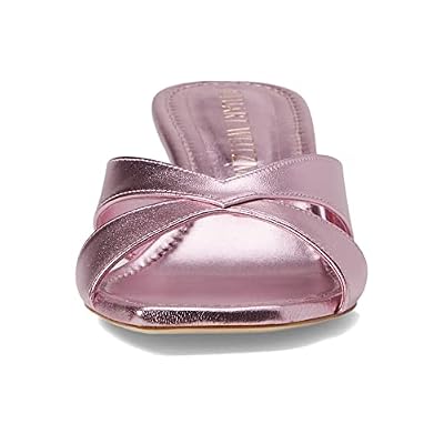 Stuart Weitzman Miami Xcurve 50 Slide Cotton Candy 6 B