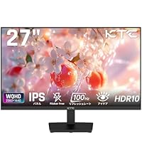 KTC 27インチモニター WQHD（2560x1440） Amazon.co.jp: KTC 27インチ モニターWQHD(2560×1440) 100Hz IPSパネル