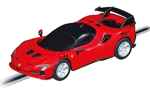 Carrera 64250 Ferrari SF-90 XX Stradale - Rosso Corsa 1:43 Scale Analog Slot Car Racing Vehicle GO Slot Car Toy Race Track Sets
