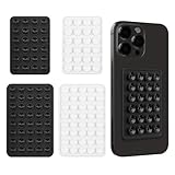 4 Pezzi Ventosa per Telefono, Ventosa Cellulare in Silicone, Ventose Universali per Smartp...