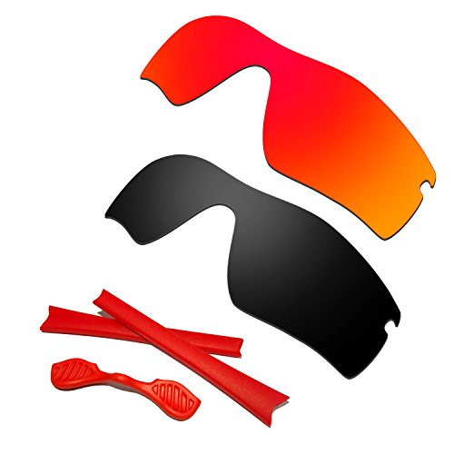 Verres polarisés rouges Oakley Radar Path pour le cyclisme et le trail
