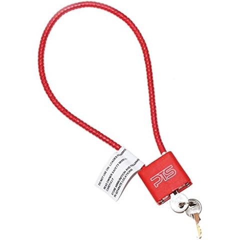 Premium Tactical Supply Cable Gun Lock with Key (15") Cover