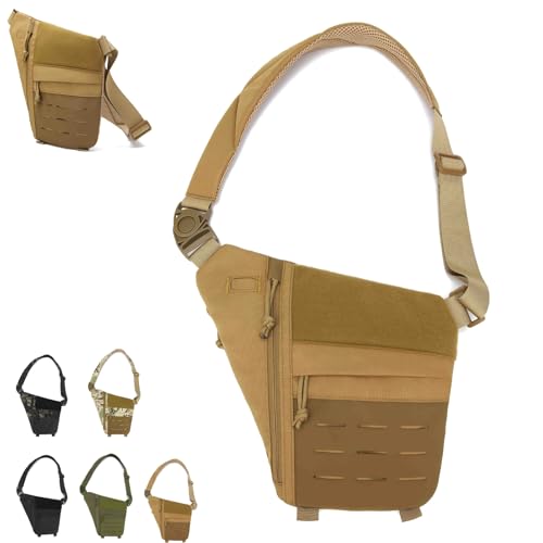 2025 New Powios Crossbody Bag, Powios New Shoulder Crossbody Bag, Large Capacity Multifunctional Outdoor Chest Bag