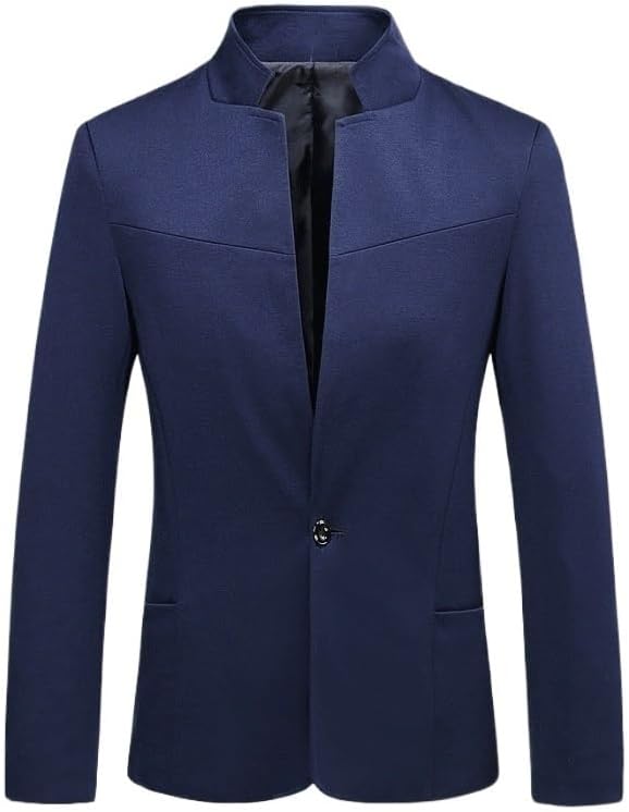 Jacket Formal Attire Washable Man Suit Leisure Business Gentleman Button Decoration